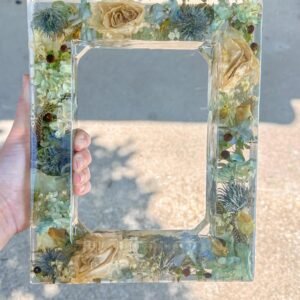 Botanical Resin Photo Frame